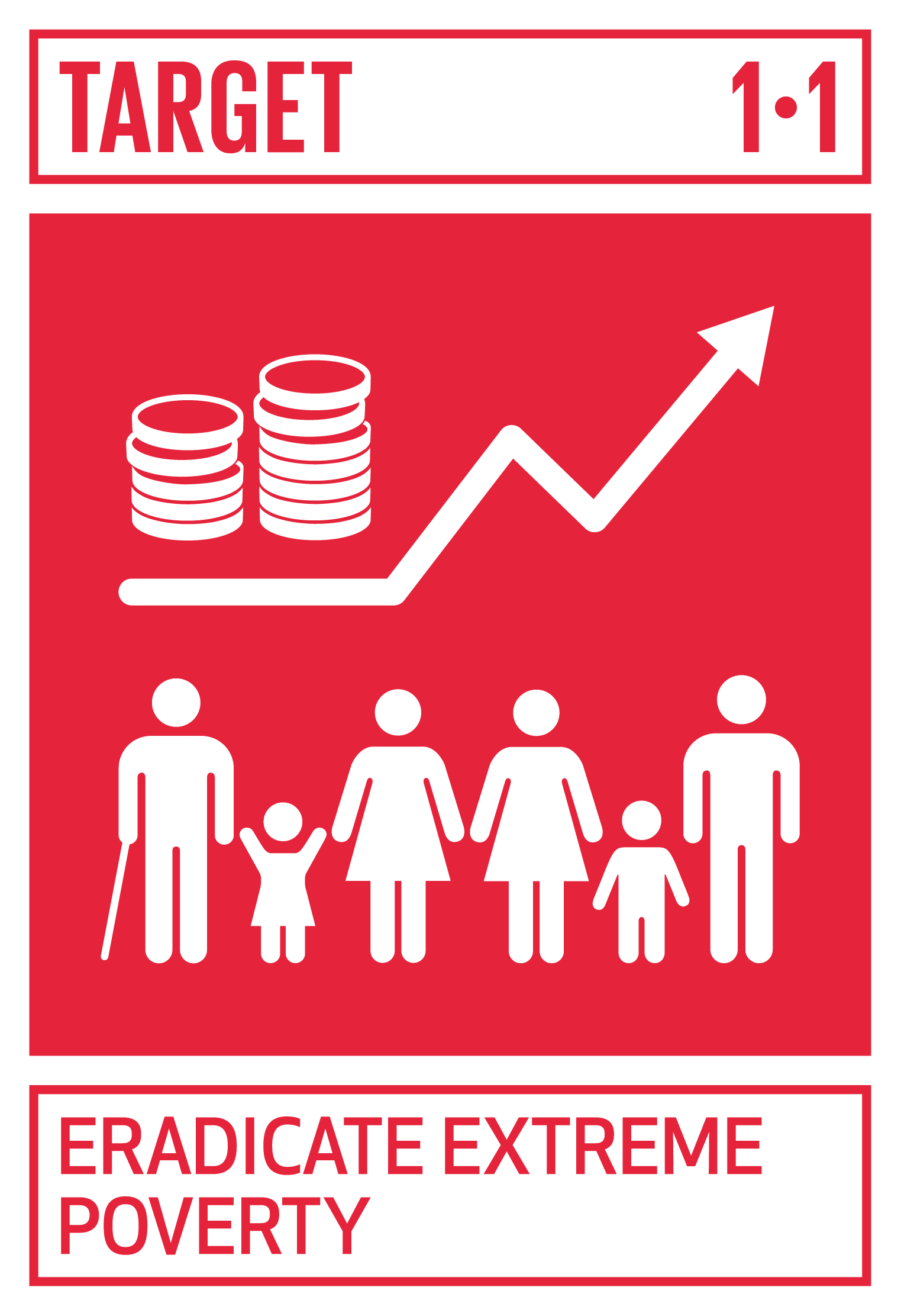 Icon for SDG Target 1.1