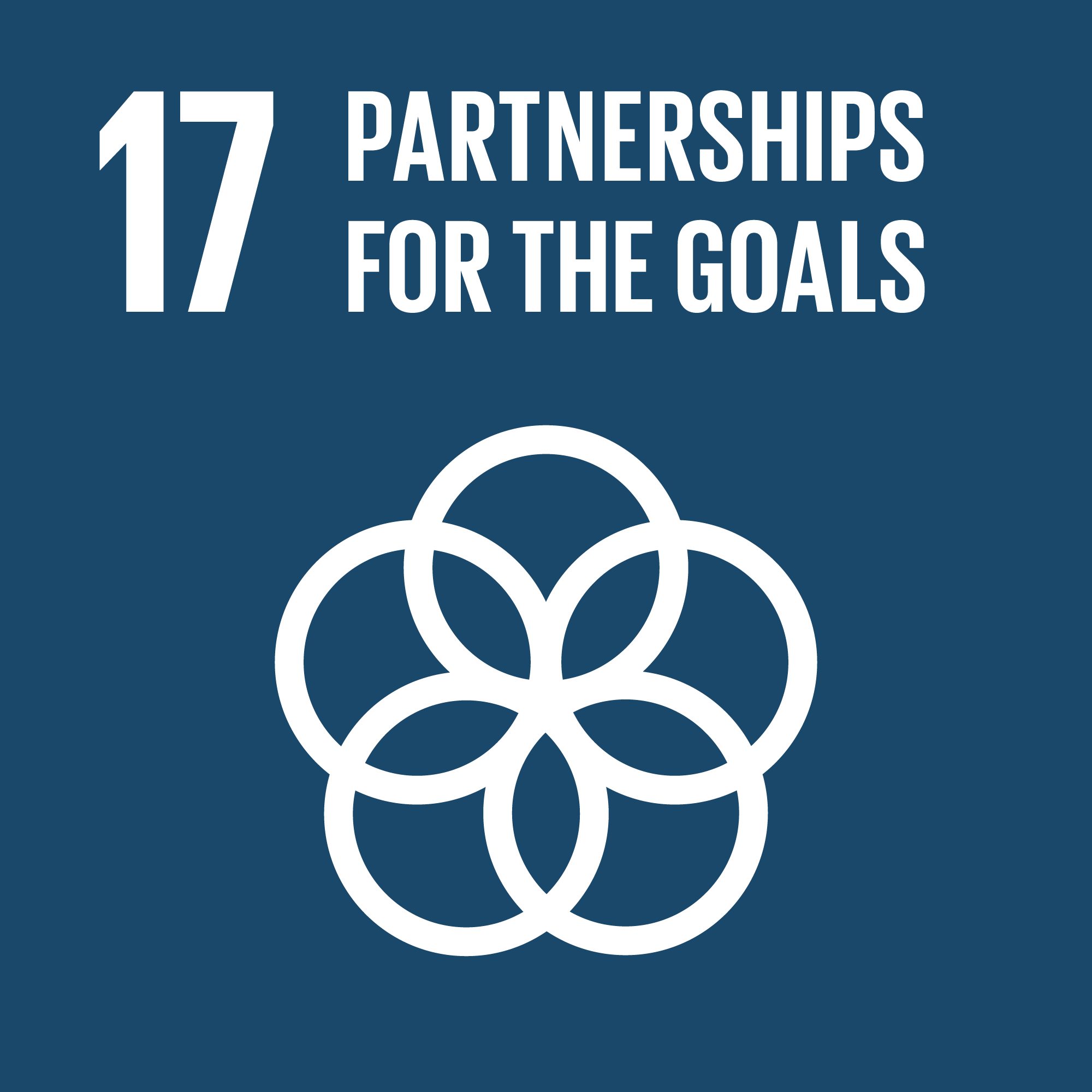 Icon for SDG Goal 17: Partnerships for the Goals