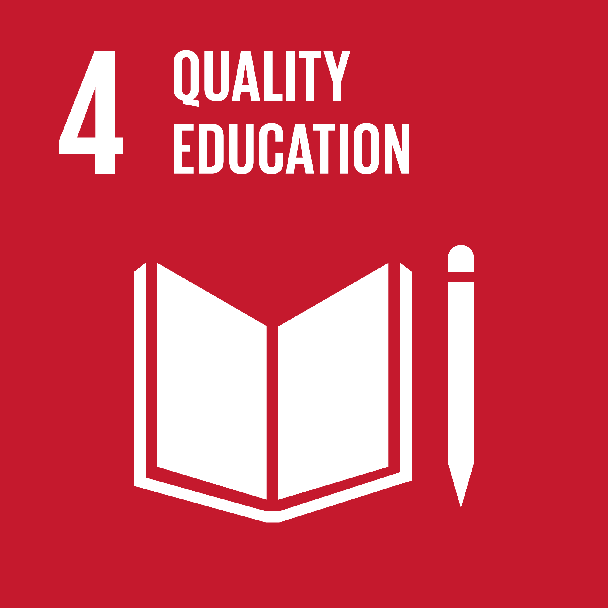 Icon for SDG Goal 4: Quality Education