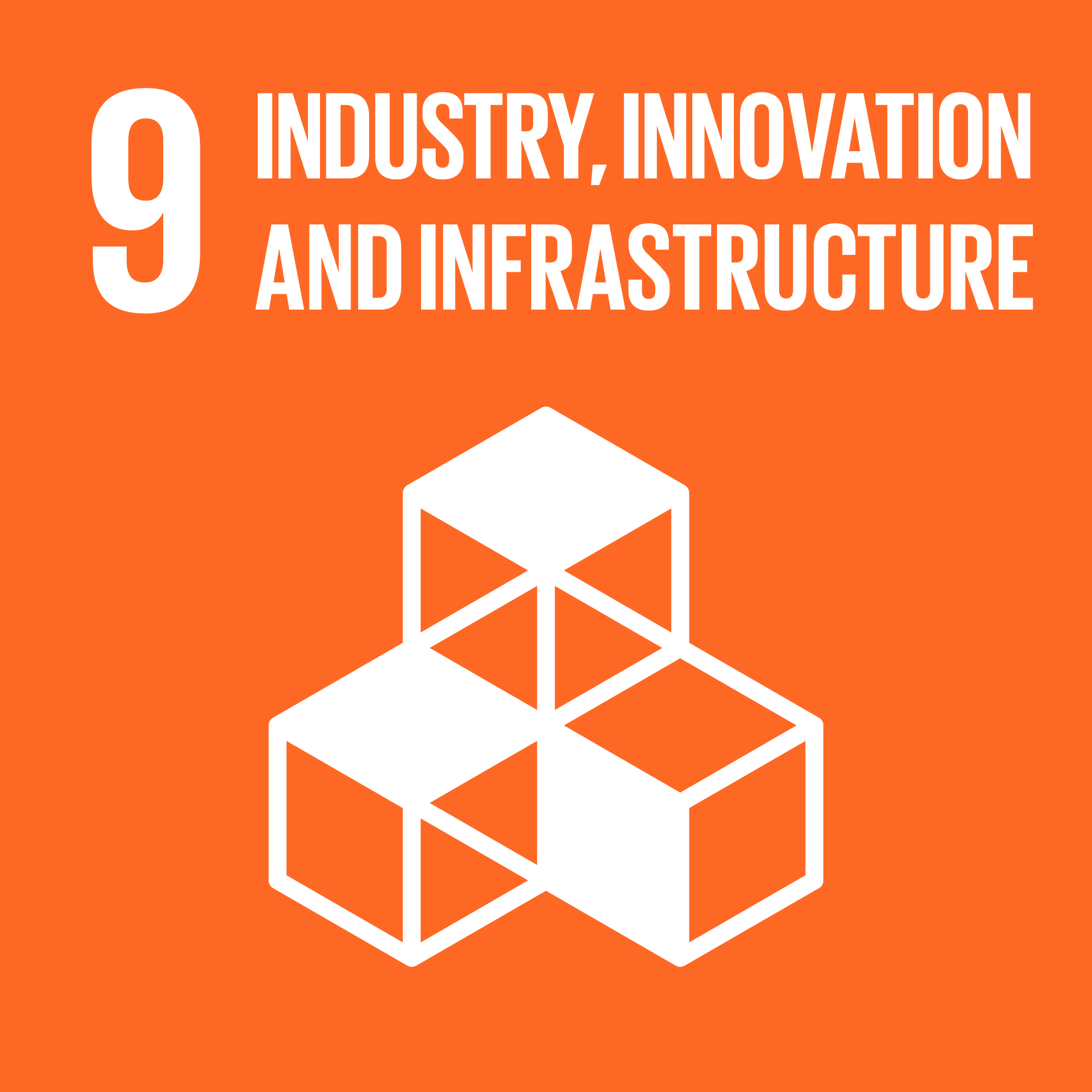 Icon for SDG Goal 9: Industry, Innovation and Infrastructure