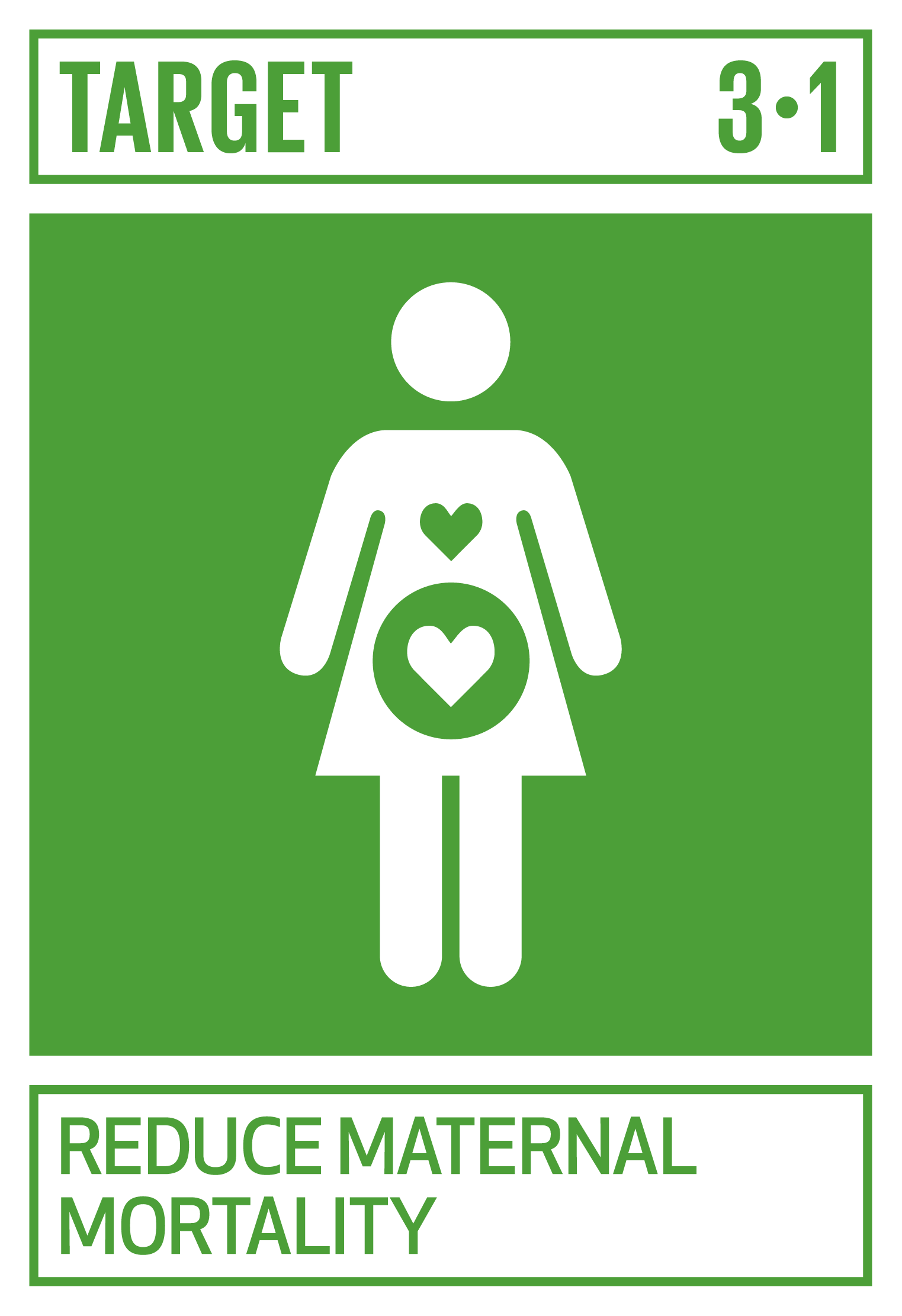 Icon for SDG Target 3.1