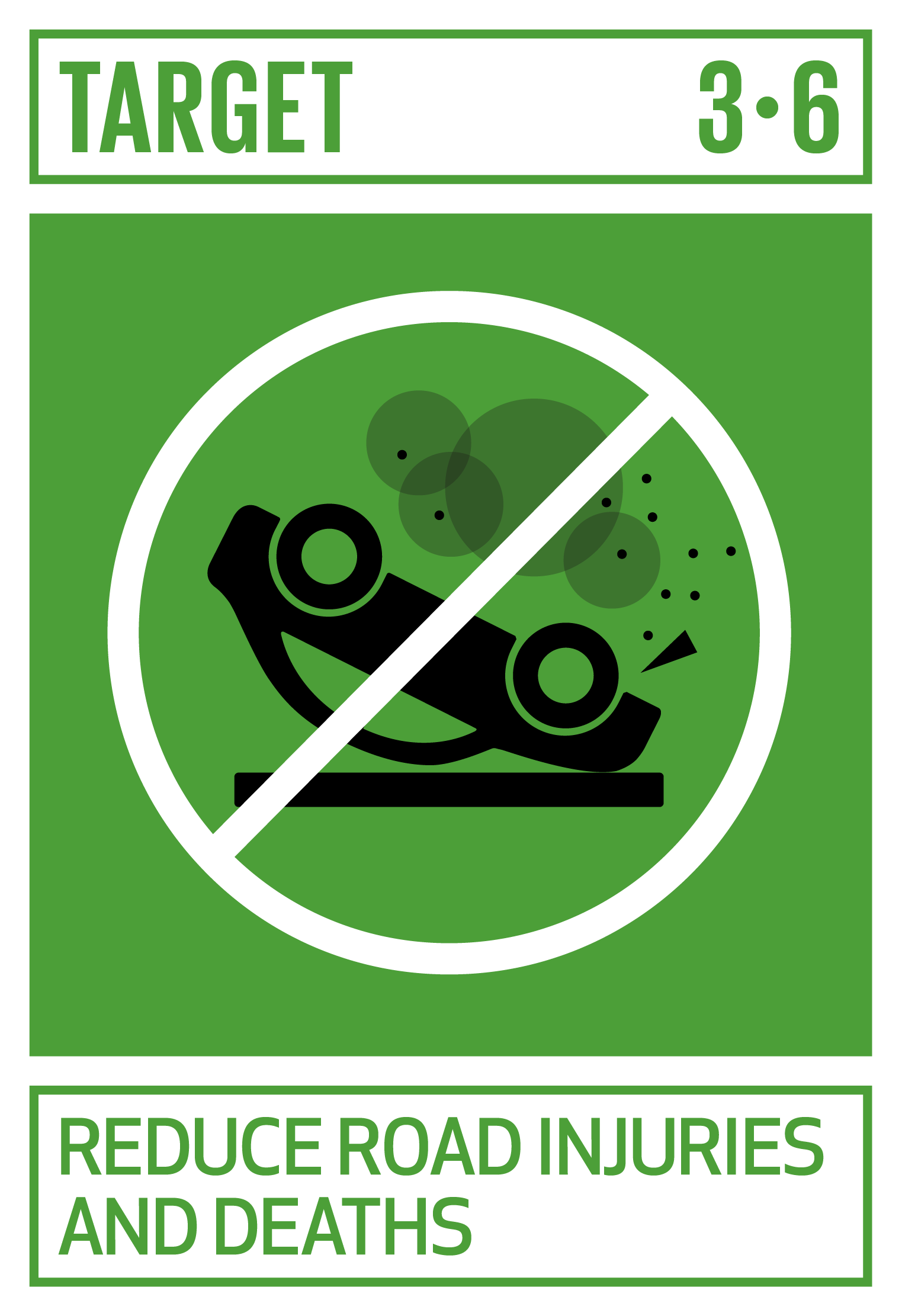Icon for SDG Target 3.6