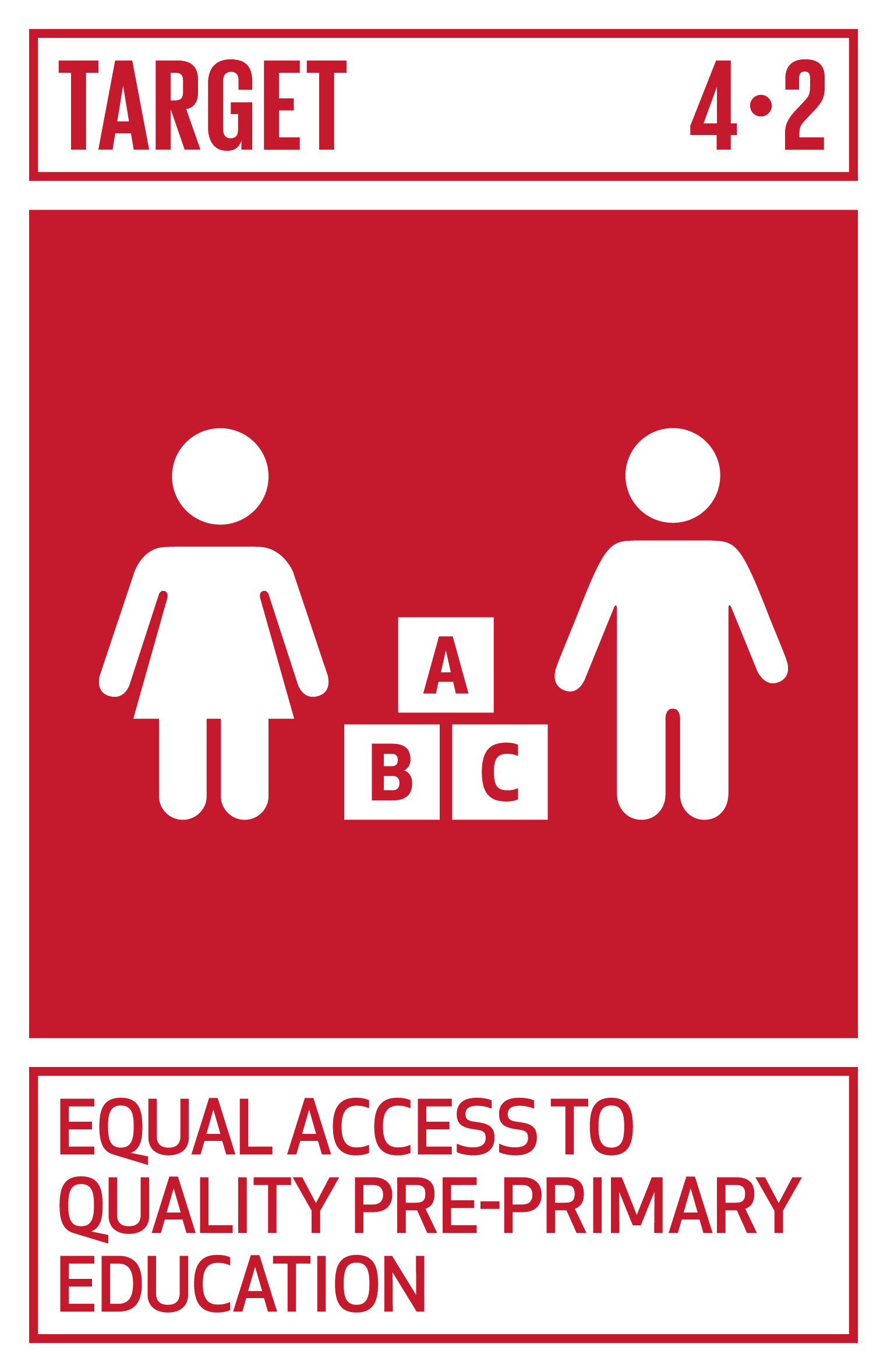 Icon for SDG Target 4.2