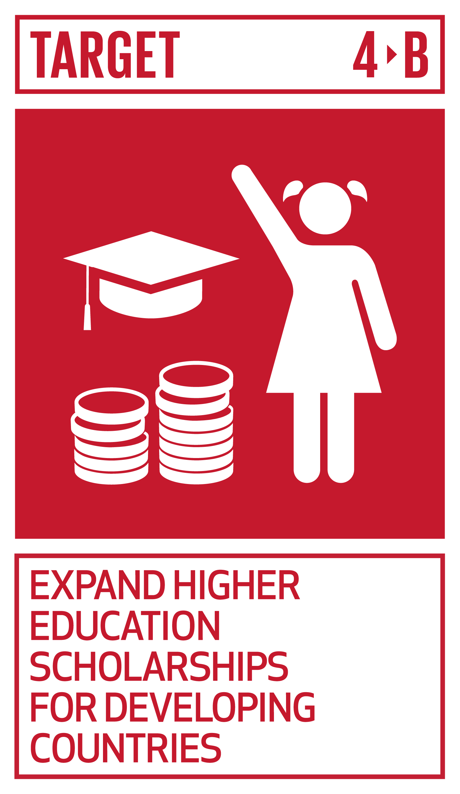 Icon for SDG Target 4.B