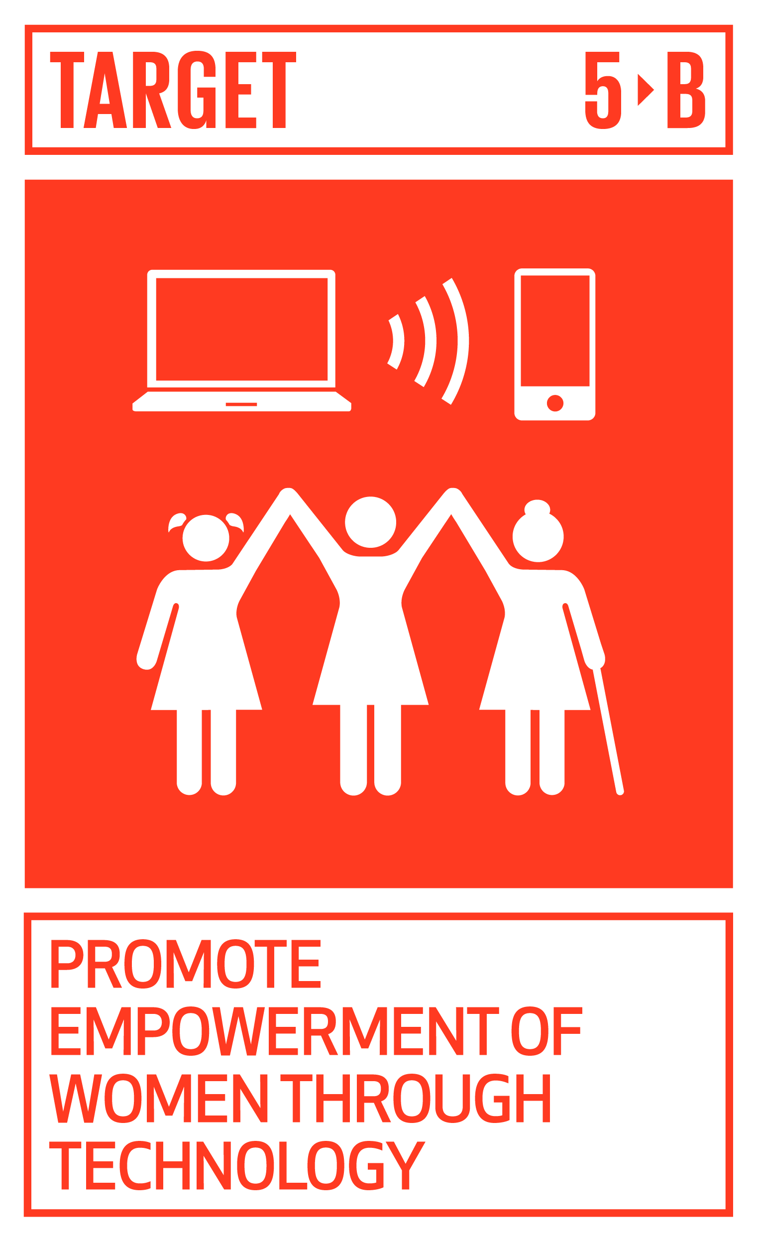 Icon for SDG Target 5.B