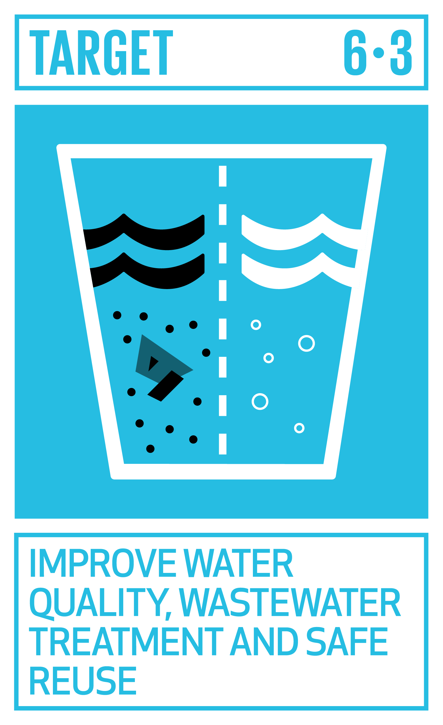 Icon for SDG Target 6.3