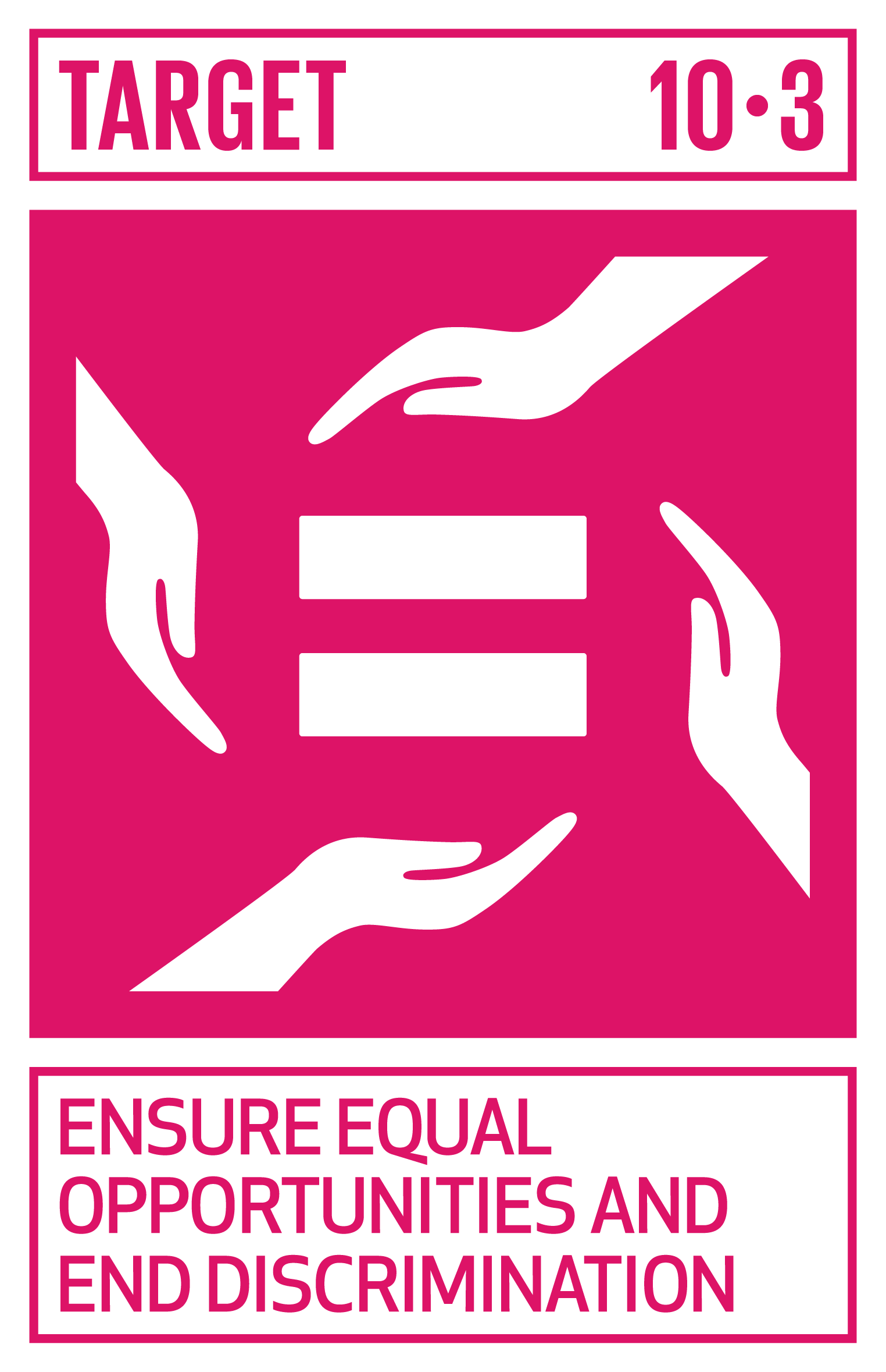 Icon for SDG Target 10.3