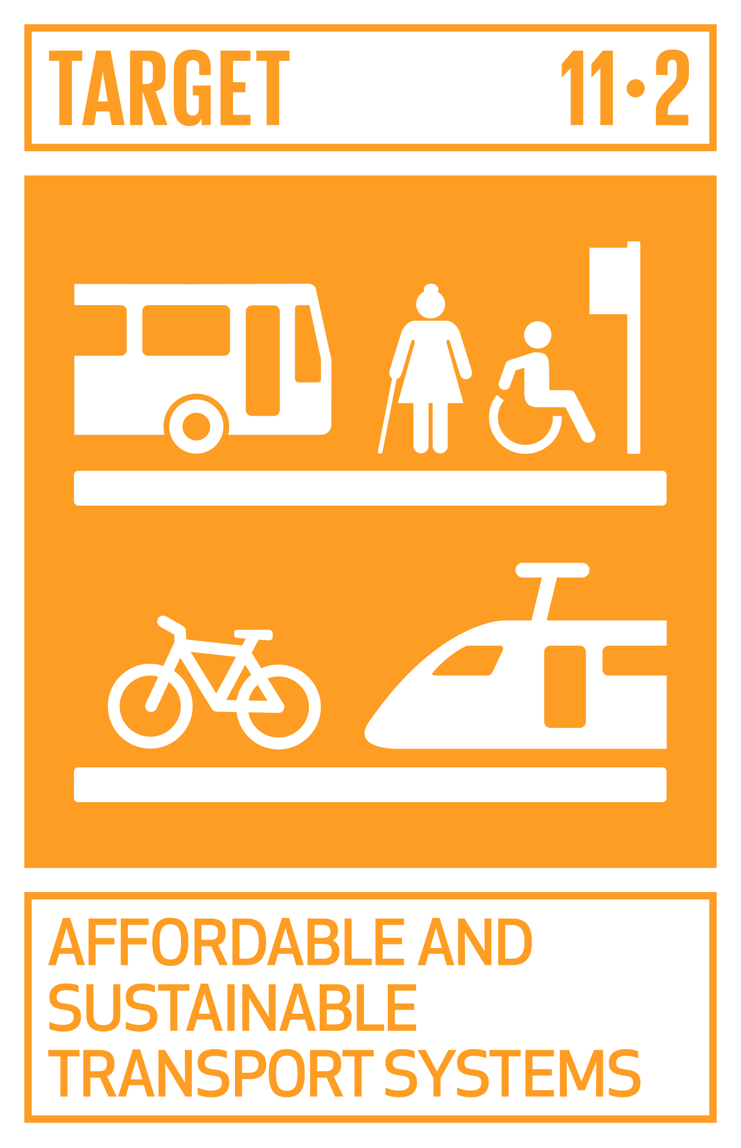 Icon for SDG Target 11.2
