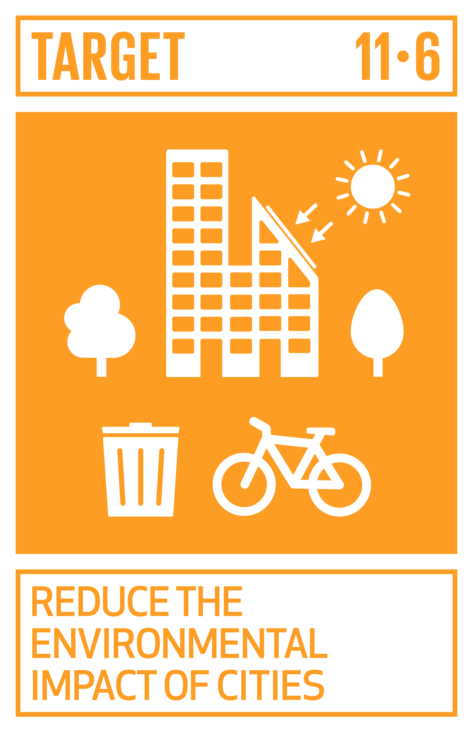 Icon for SDG Target 11.6