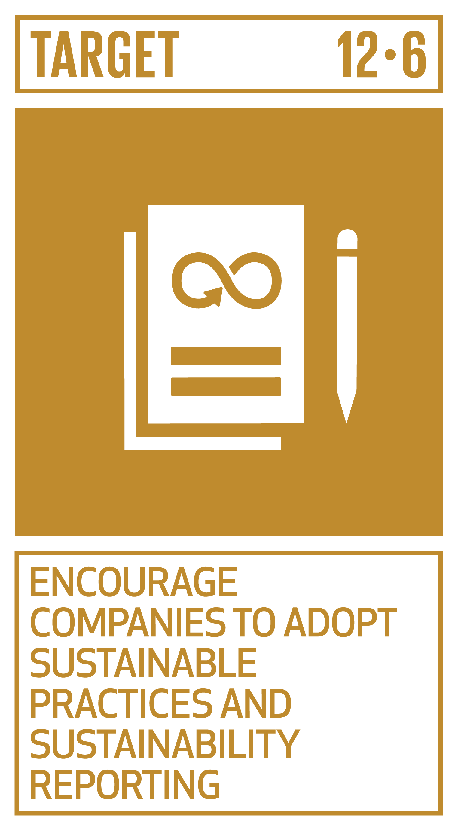 Icon for SDG Target 12.6