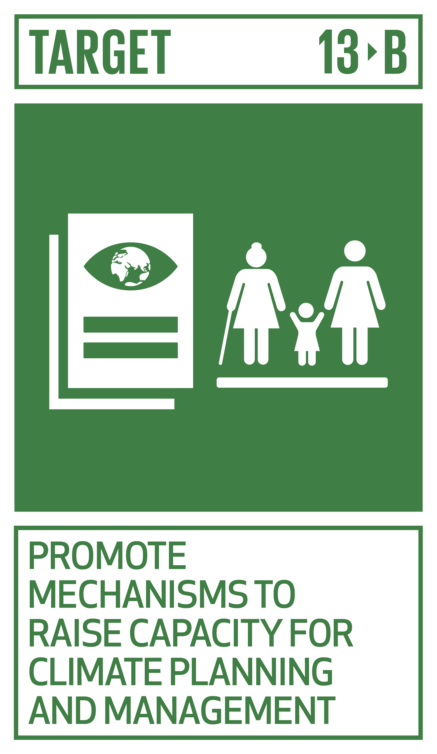 Icon for SDG Target 13.B