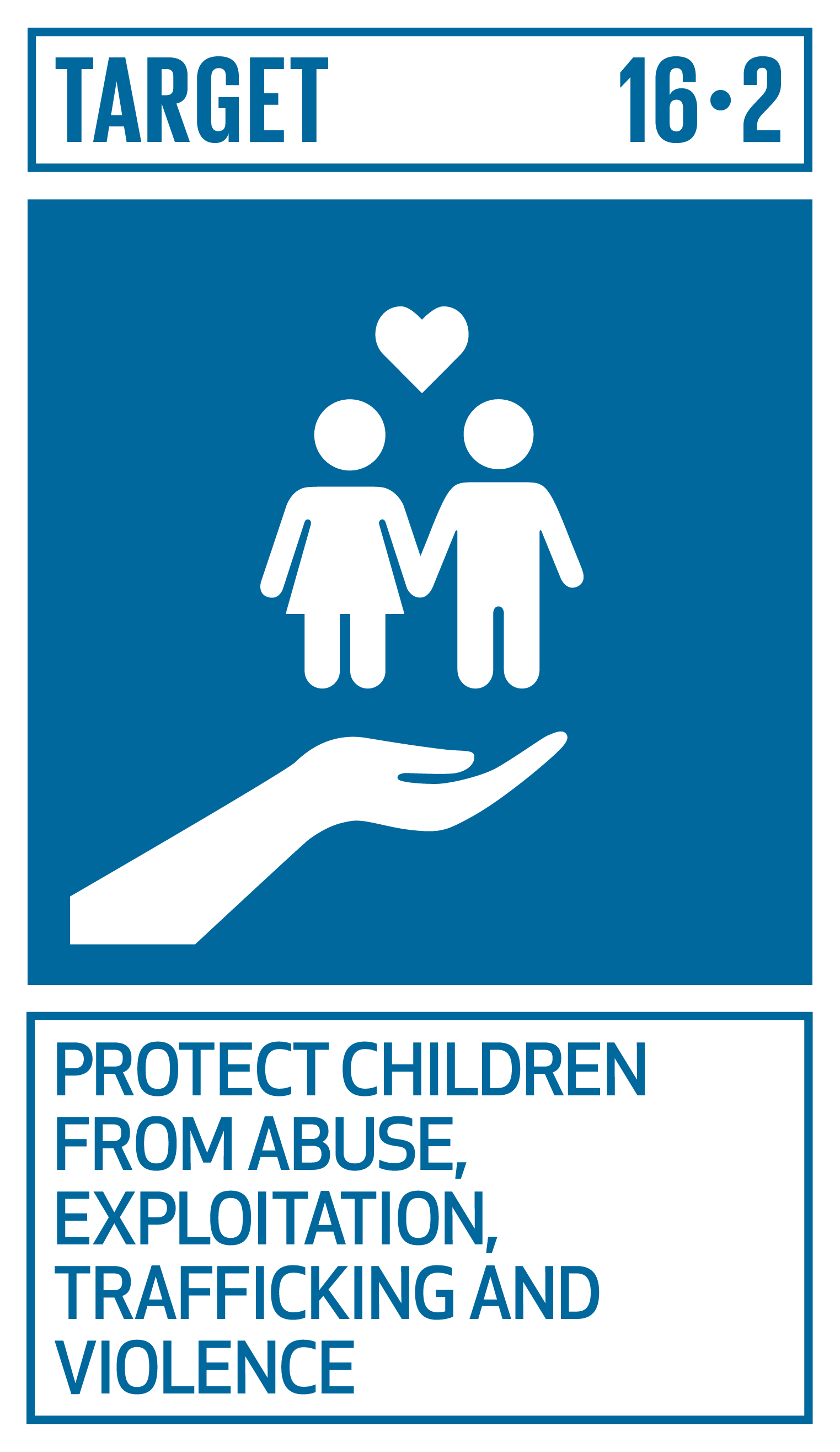 Icon for SDG Target 16.2