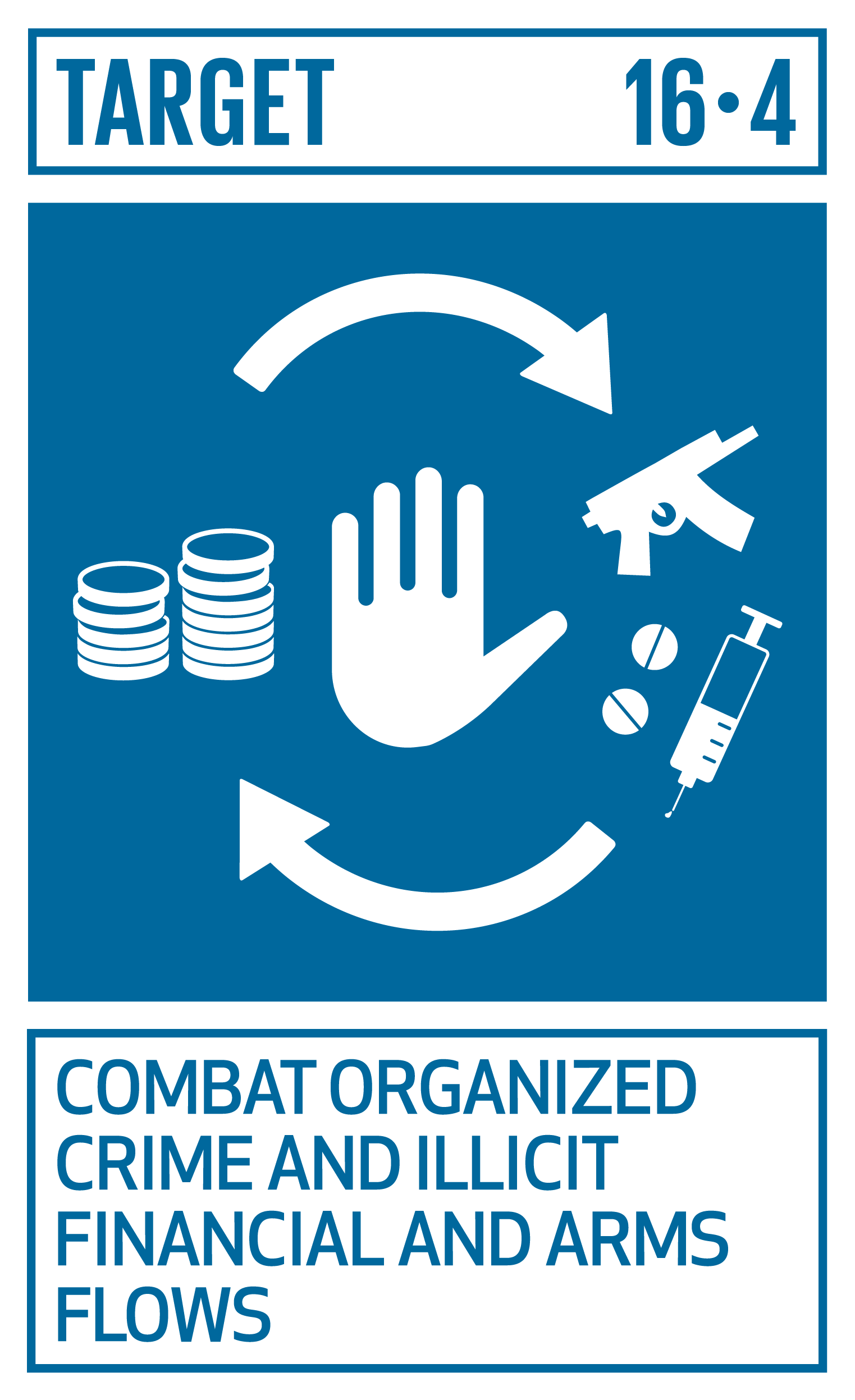 Icon for SDG Target 16.4
