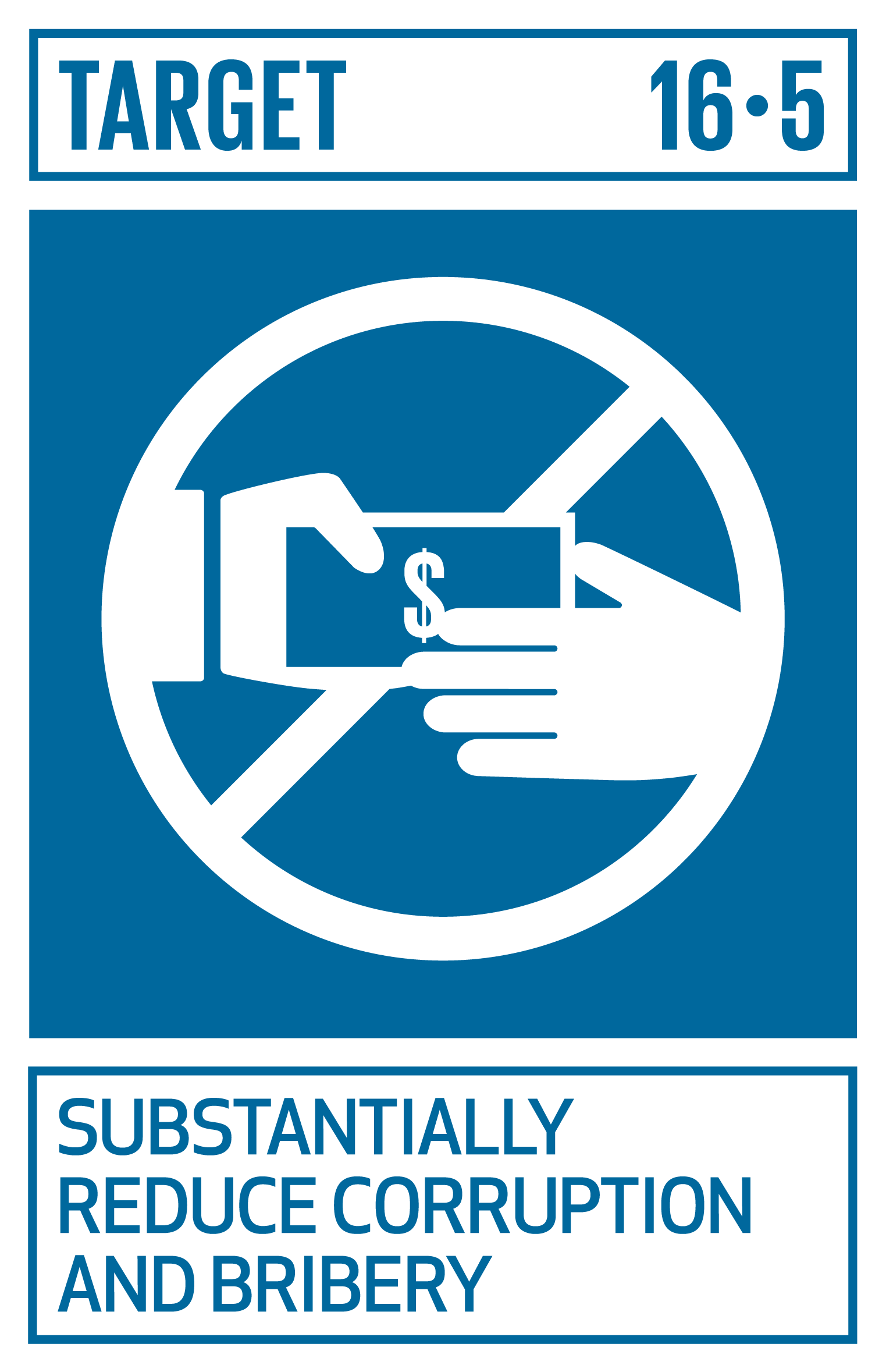 Icon for SDG Target 16.5