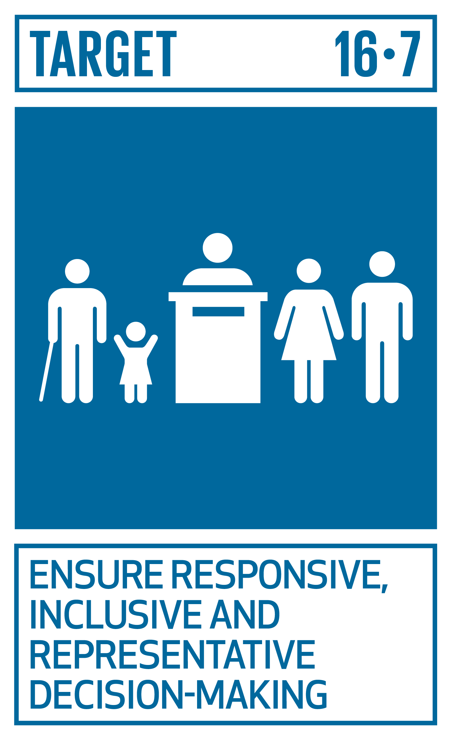 Icon for SDG Target 16.7