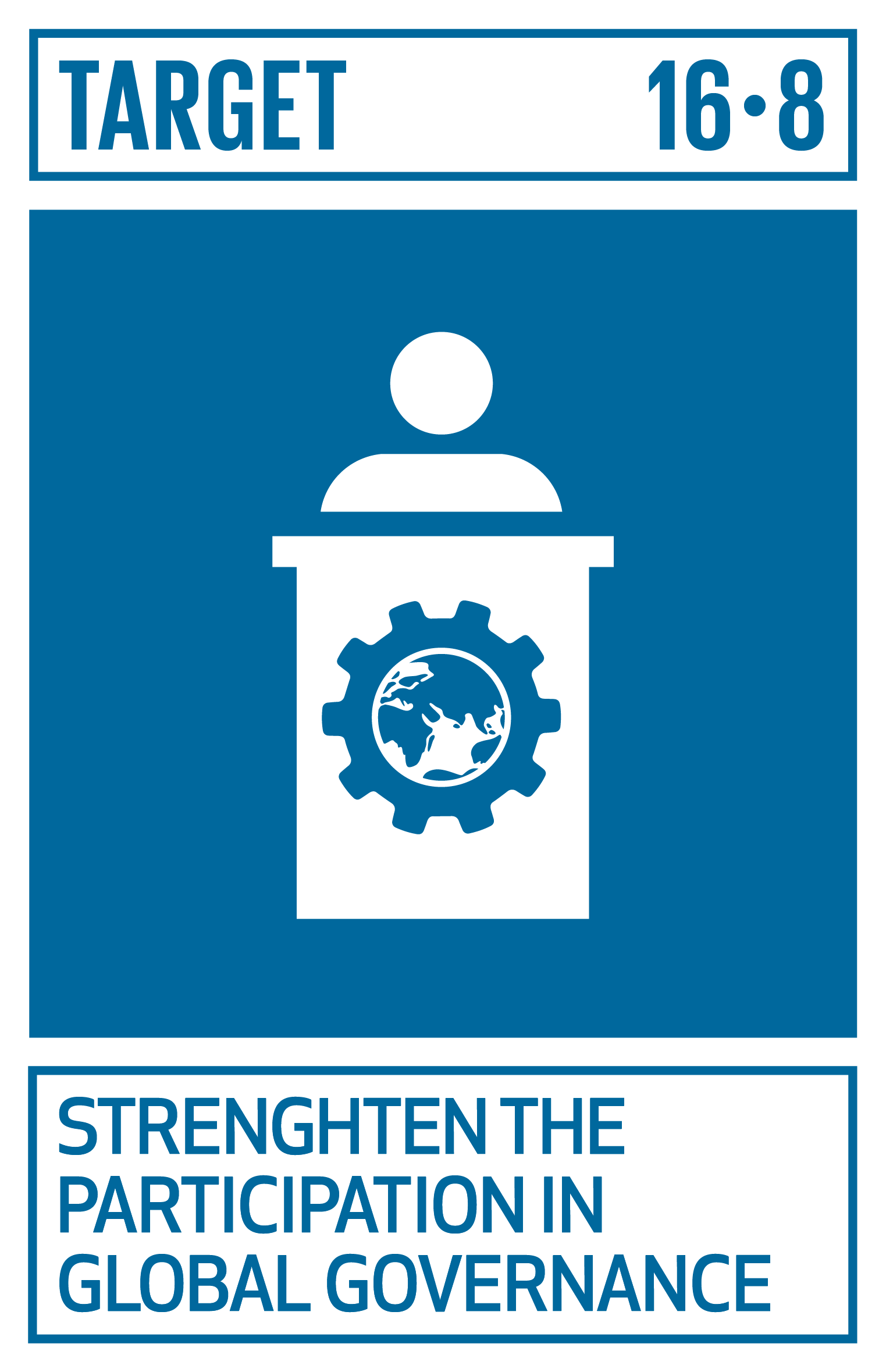 Icon for SDG Target 16.8