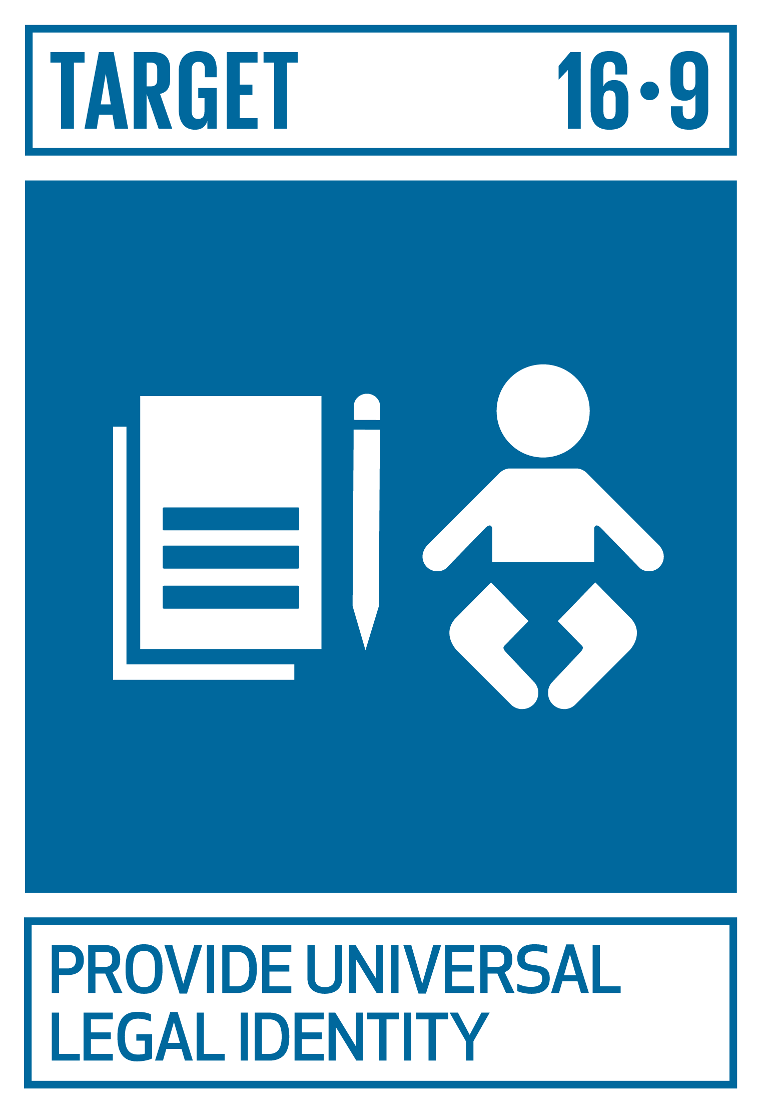 Icon for SDG Target 16.9