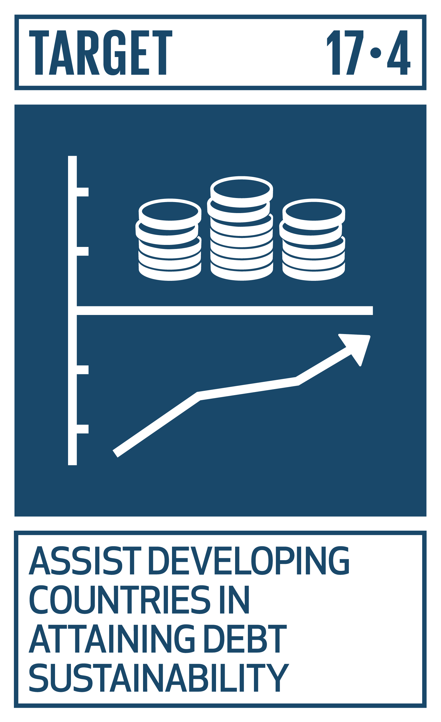 Icon for SDG Target 17.4