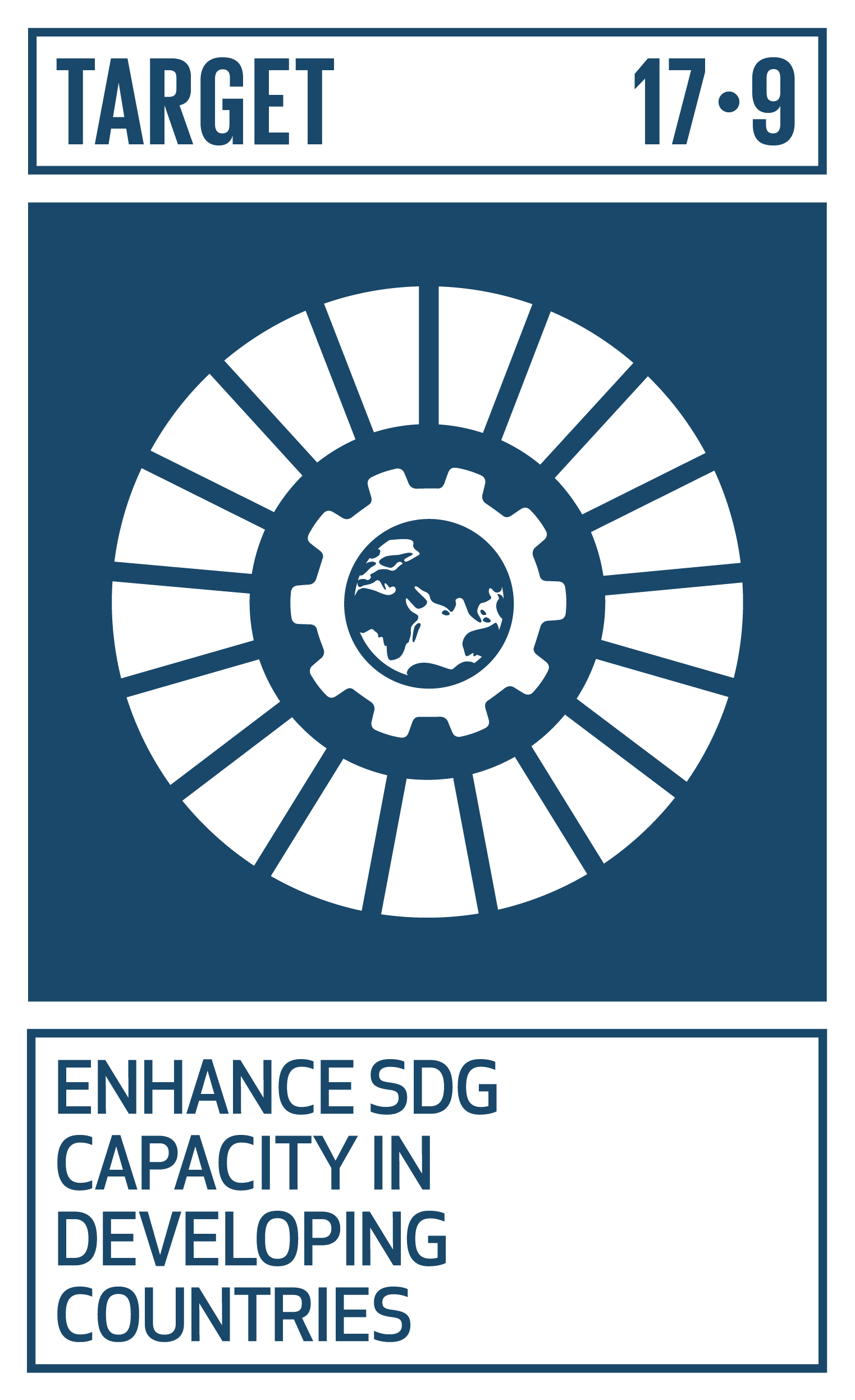 Icon for SDG Target 17.9