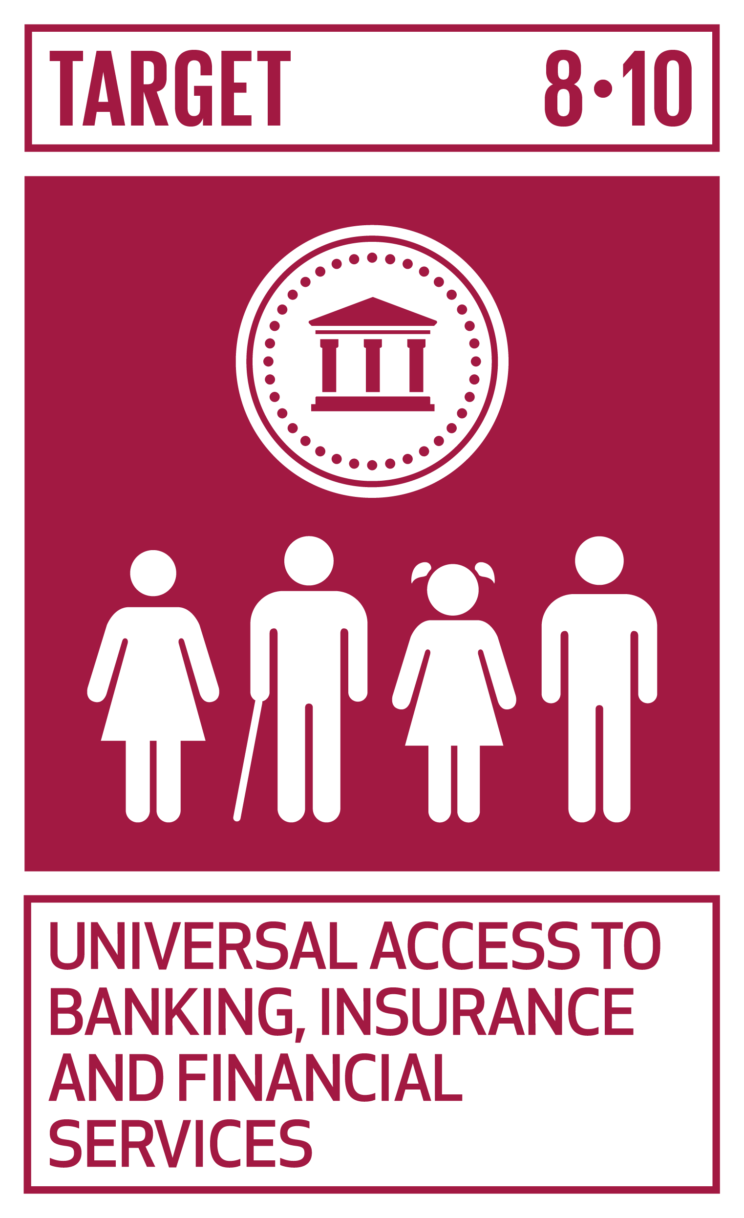 Icon for SDG Target 8.10
