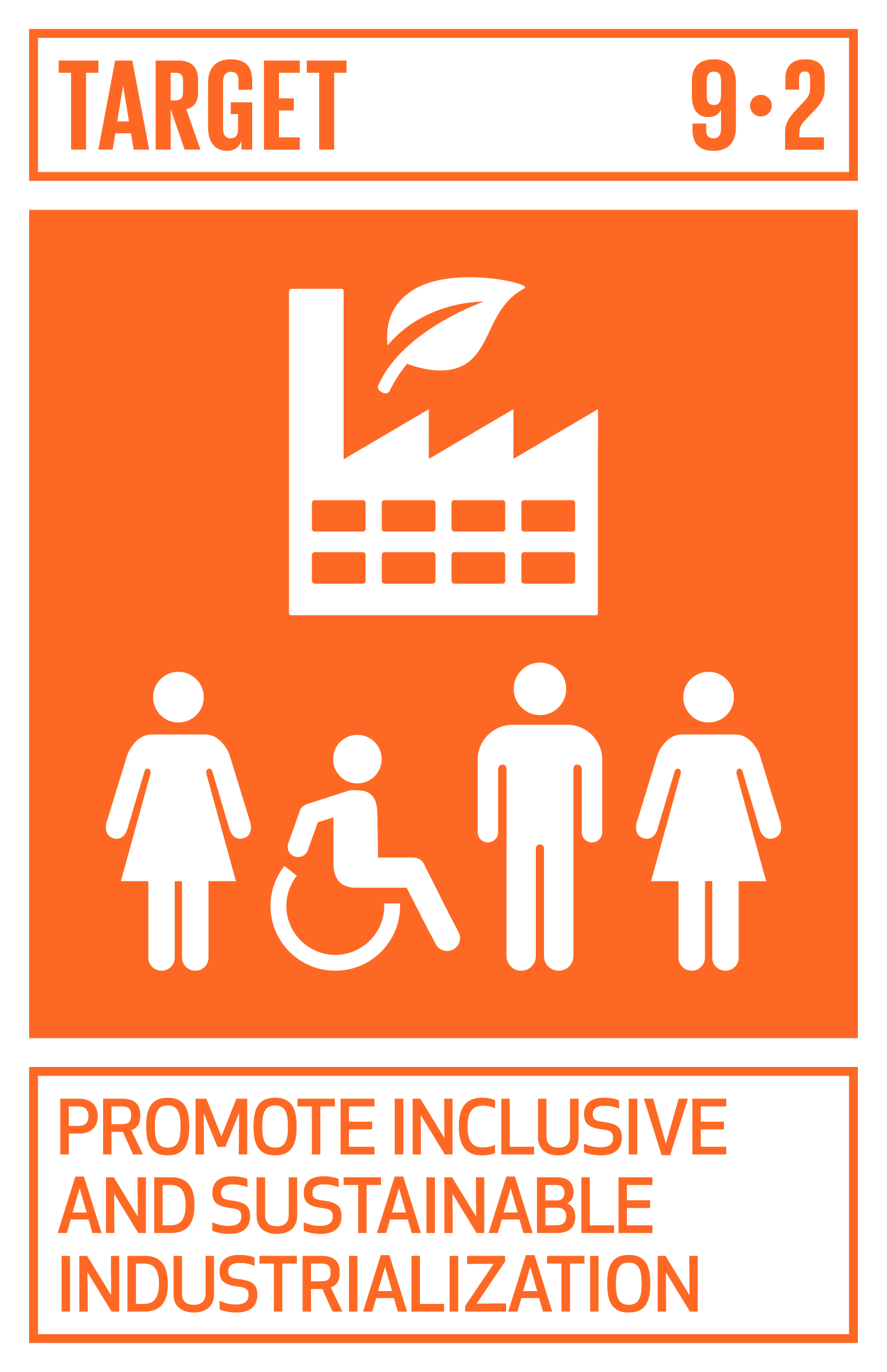 Icon for SDG Target 9.2