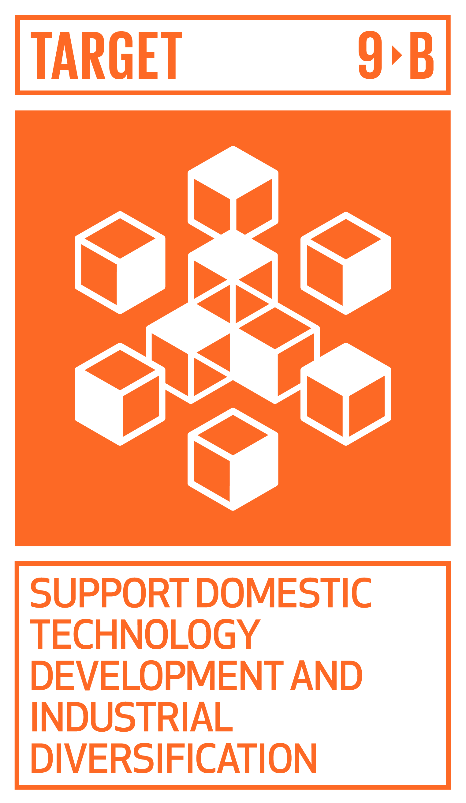 Icon for SDG Target 9.B